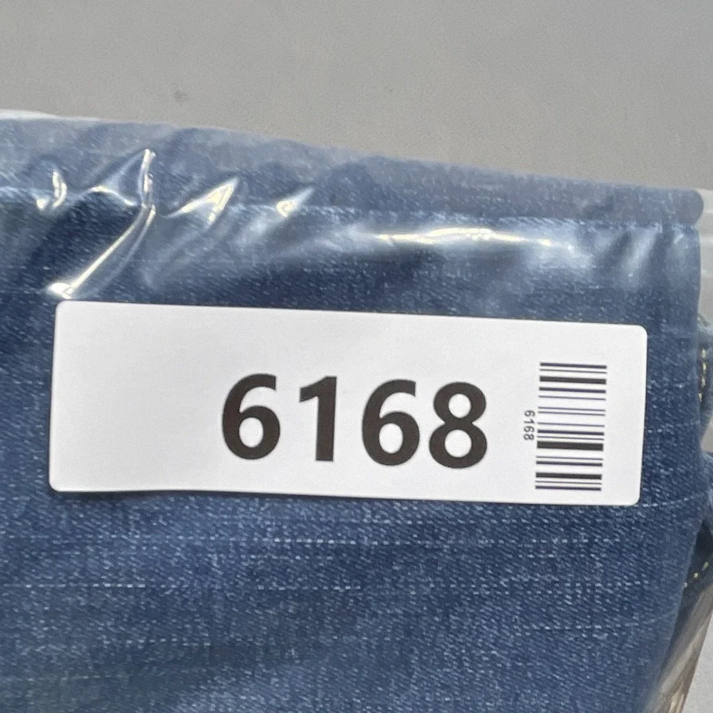Levis Classic Mid Rise Cut Off‎ Shorts Women 16 Raw Hem Dark Blue Denim Casual